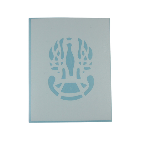 Sticker/painting template - Eagle 1st Polish Independent Parachute Brigade