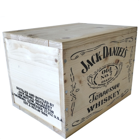 Jack Daniels Wooden Crate - Replica