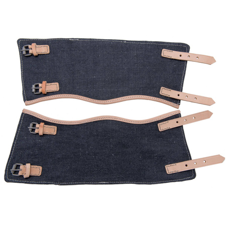 Opinacze niemieckie LW, wczesno wojenne, niebarwione skórki - replika