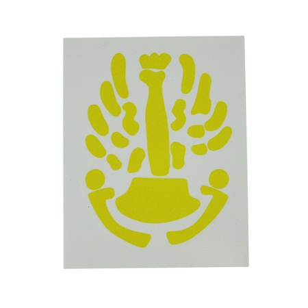 Water decal - Eagle of the 1st Polish Independent Parachute Brigade, yellow