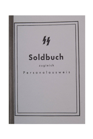 Waffen-SS Soldbuch - repro, unfilled