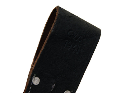 M84/98 bayonet frog with strap - black - repro 