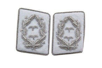Hermann Göring Division collar tabs - Oberstleutnant - repro