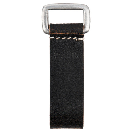 D-ring, rectangle fitting - black - repro