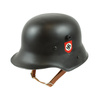 Stahlhelm M16 LSSAH helmet with SS decals, light aged - repro