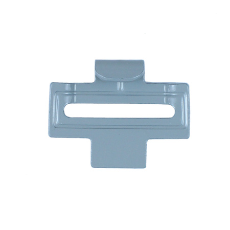 Steel hook for German main belt, matte gray - replica