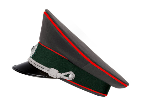 EREL Schirmmütze WH Artillery - gabardine - red piping - repro