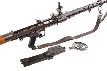 Denix 9317, Maschinengewehr 34 - karabin maszynowy MG 34 z celownikiem i pasem nośnym  - replika
