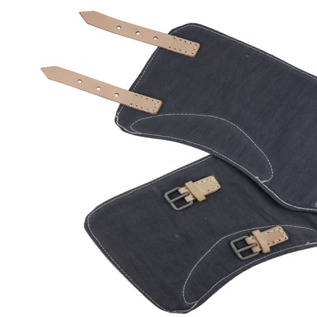 Opinacze niemieckie LW, późno wojenne, niebarwione skórki - replika