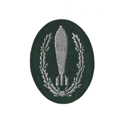 Heer patch - Richtabzeichen fur Nebeltruppen, dark green - replica