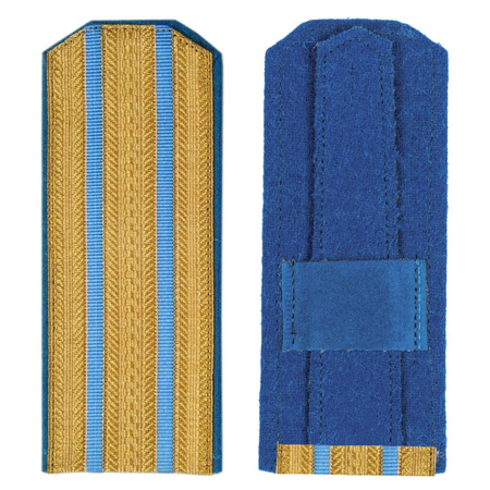 Stabs-officer shoulder straps - service - blue