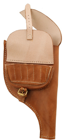 Revolvertasche M91 - brown leather - repro