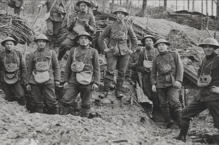 American M1917 woolen puttees - replica