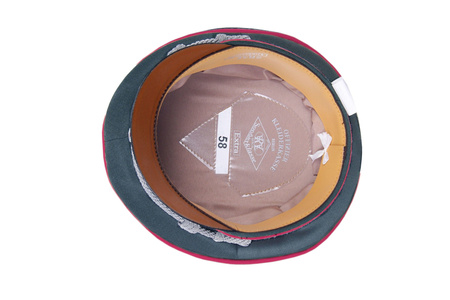 EREL Schirmmütze WH Panzerwaffe - gabardine - armoured piping - repro