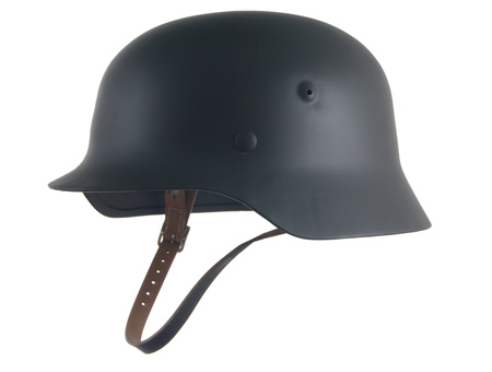 Stahlhelm M40 felgrau WH/SS helmet - repro