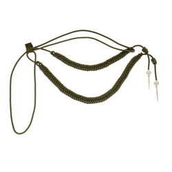 Aiguillette - Polish officers/generals olive service cord - repro