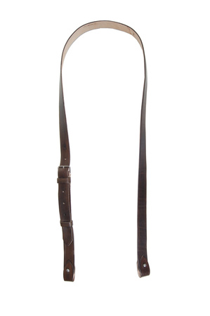 Extra-long shoulder strap for Polish M1936 officer belt - dark brown