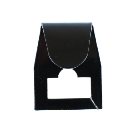 Steel hook for German radio/thermos harnesses, matte black - replica