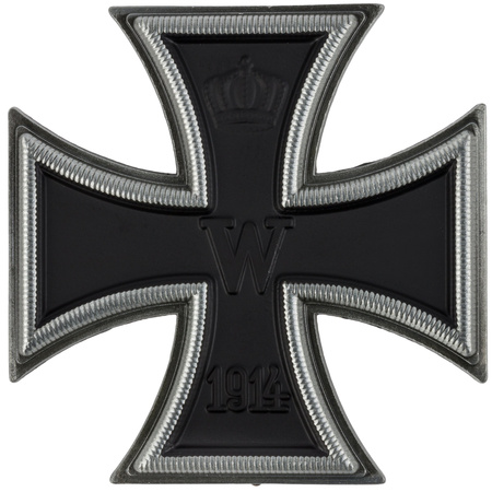 Iron Cross 1st Class 1914, pin mount, antiqued - repro