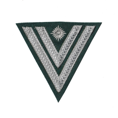 Stabsgefreiter chevron - dark green - repro