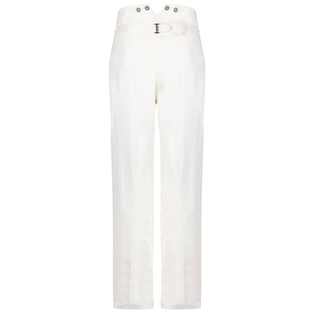 M33 Drillichhose - white HBT drill trousers - repro