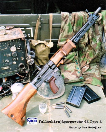 Shoei Fallshirmjägergewehr 42,  FG 42 rifle, type II