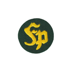 Heer patch - Festungswerkpersonal, dark green - replica