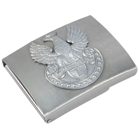 Polish Legions belt buckle, steel version with steel eagle - repro