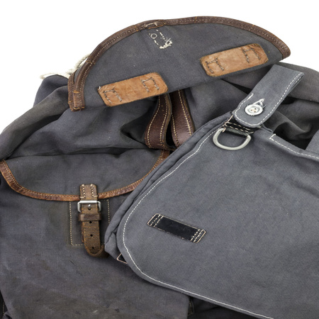 Chlebak M31 LW późno wojenny - czarne paski - replika