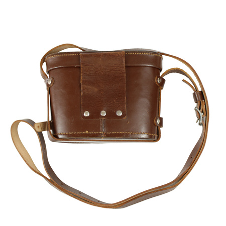 Szwedzka lornetka wojskowa z pokrowcem - demobil