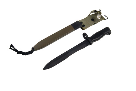Spanish Cetme M43 bayonet with scabbard and frog