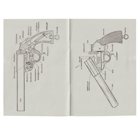 Die Leuchtpistole instrukcja - replika