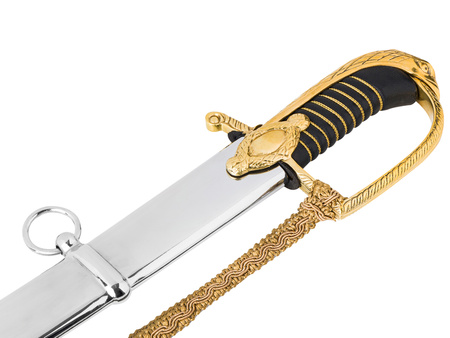 Szabla kawalerii wz. 1921 ozdobna z grawerem i pochwą - replika