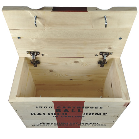 Drewniana skrzynka Cartridges Cal.30 - replika