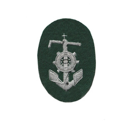 Heer patch - Steuer-mannsabzeichen, dark green - replica