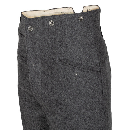 M37 Feldhose, field trousers, steingrau - repro