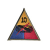 patch of 10th US Armored Division - repro