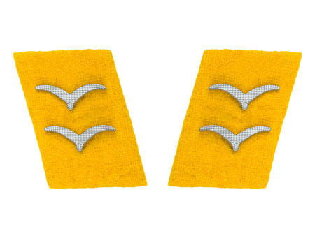 Luftwaffe collar tabs - flying personnel, Gefreiter- repro