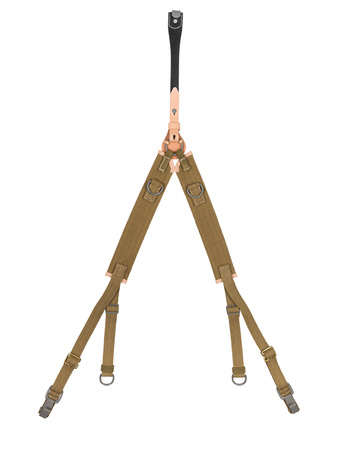 German WH canvas Y-straps - late type - Fredericci