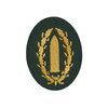 Heer patch - Small caliber anti-tank gunner, dark green - replica