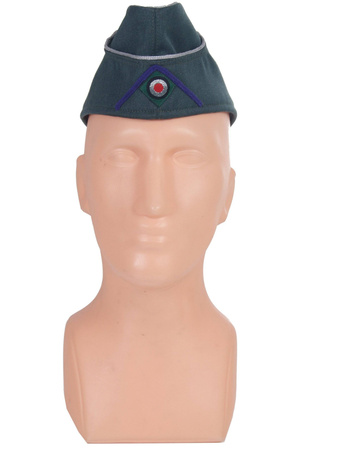 M38 Offiziersschiffien für Sanitätstruppe - gabardine side cap for Wehrmacht medic units - repro