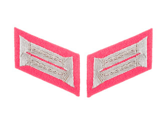 Patki paradne oficerskie jednostek pancernych (różowe)