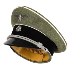 Waffen SS Schirmmütze, officers, wool - repro