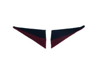 M1945 collar tabs for medical service - repro