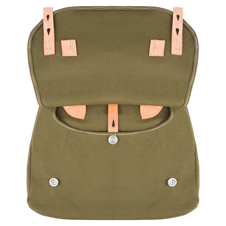 German M31 breadbag with undyed leather - repro