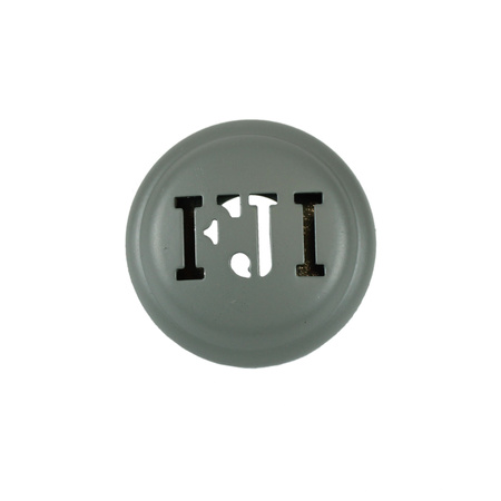 FJI hat cockade, gray - replica