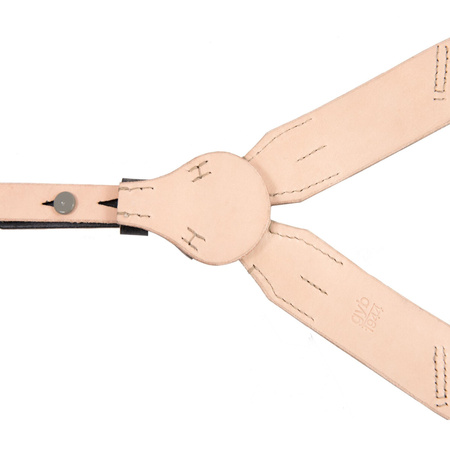 German leather Y-straps - Fredericci