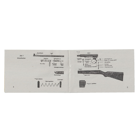 Volksgewehr 1 instrukcja - replika