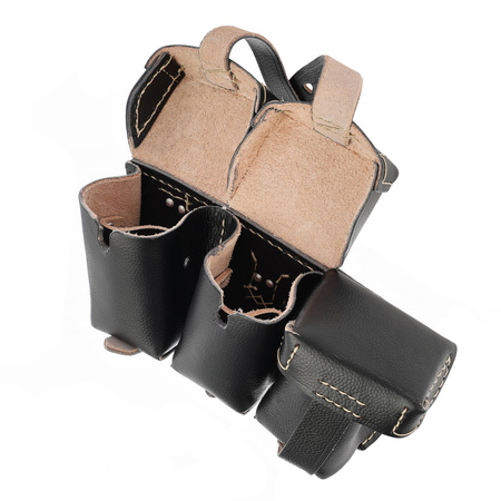 German M1909 ammo pouch, war version - black - repro