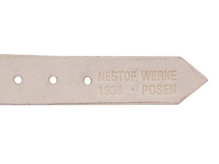 Equipment strap - brown - repro